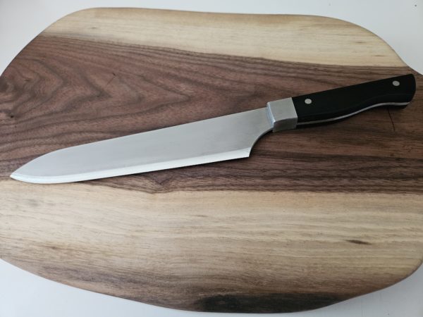 BBQ brisket knife, with large high carbon blade, handcrafted in Canada - Image 2