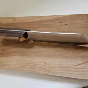 BBQ Brisket knife with walnut handle