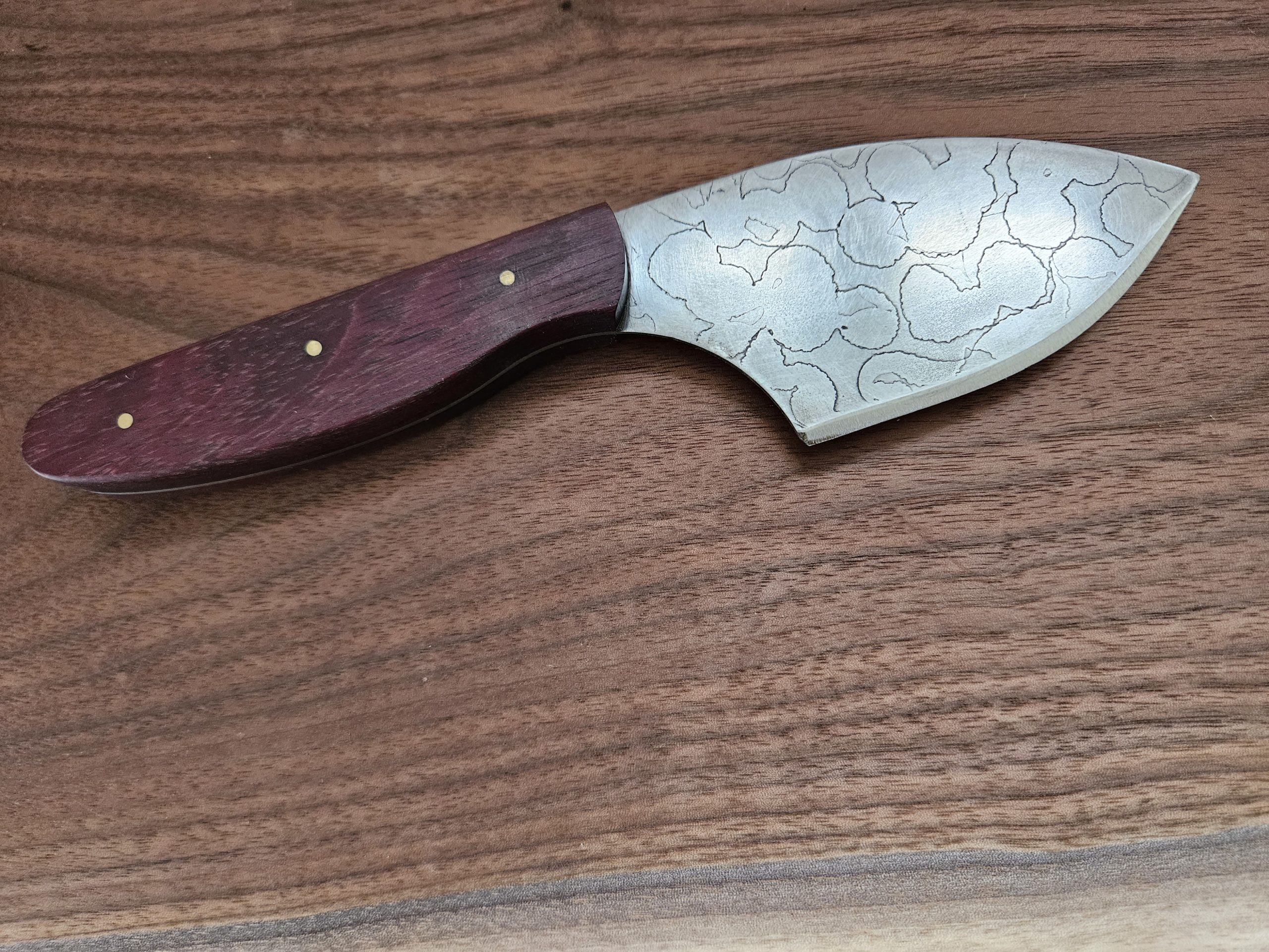 Original handmade knife, made in Canada, whimsical steel blade - Image 3