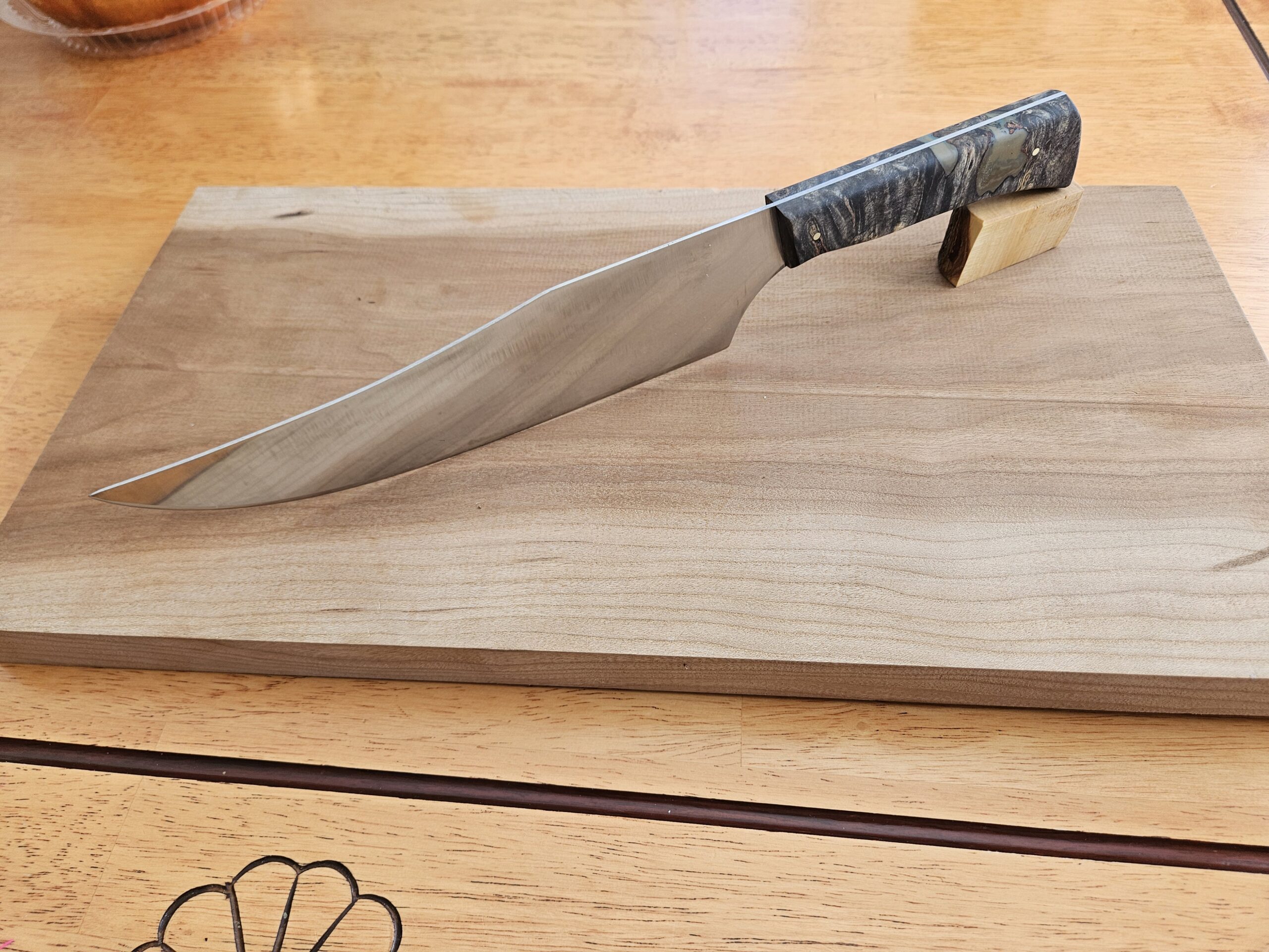 Large 7.5" Stainless Steel Chef's Knife - Image 6
