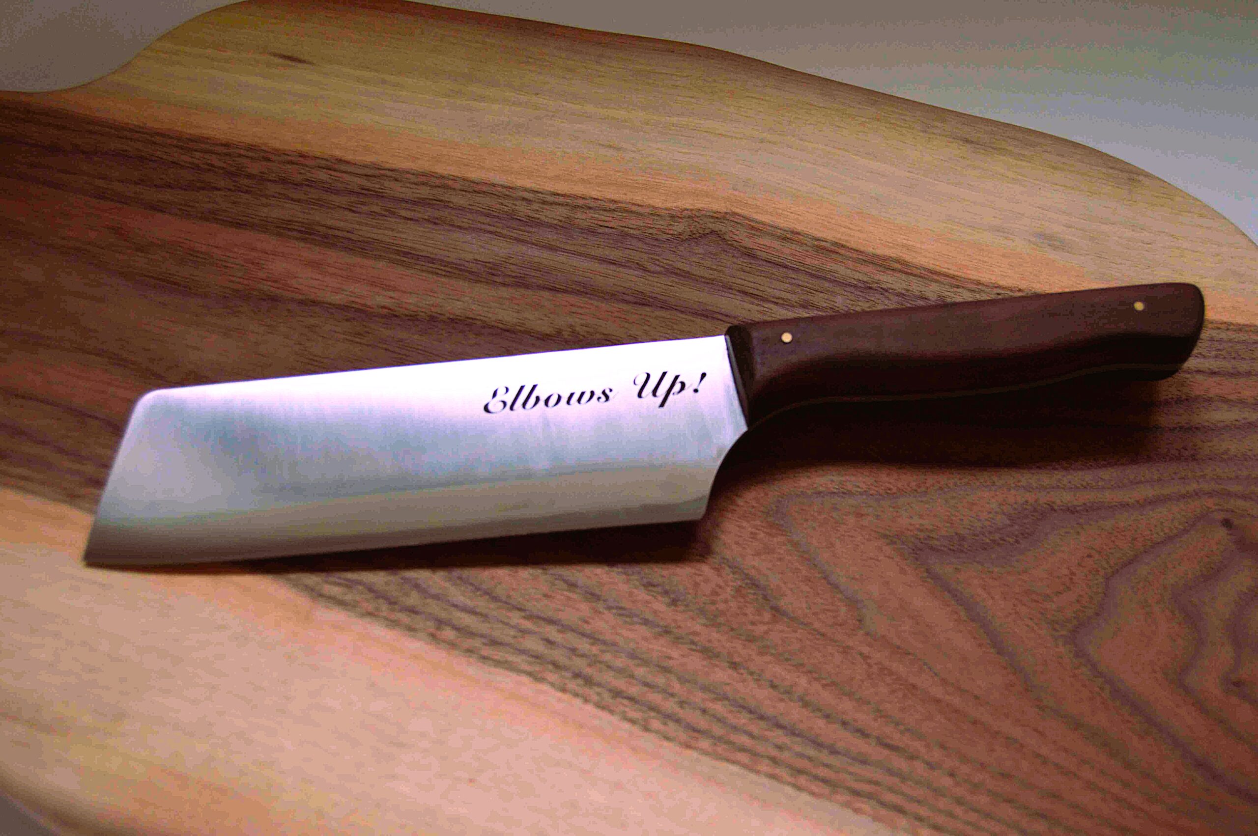 BBQ and kitchen chopper with walnut handle - Image 5
