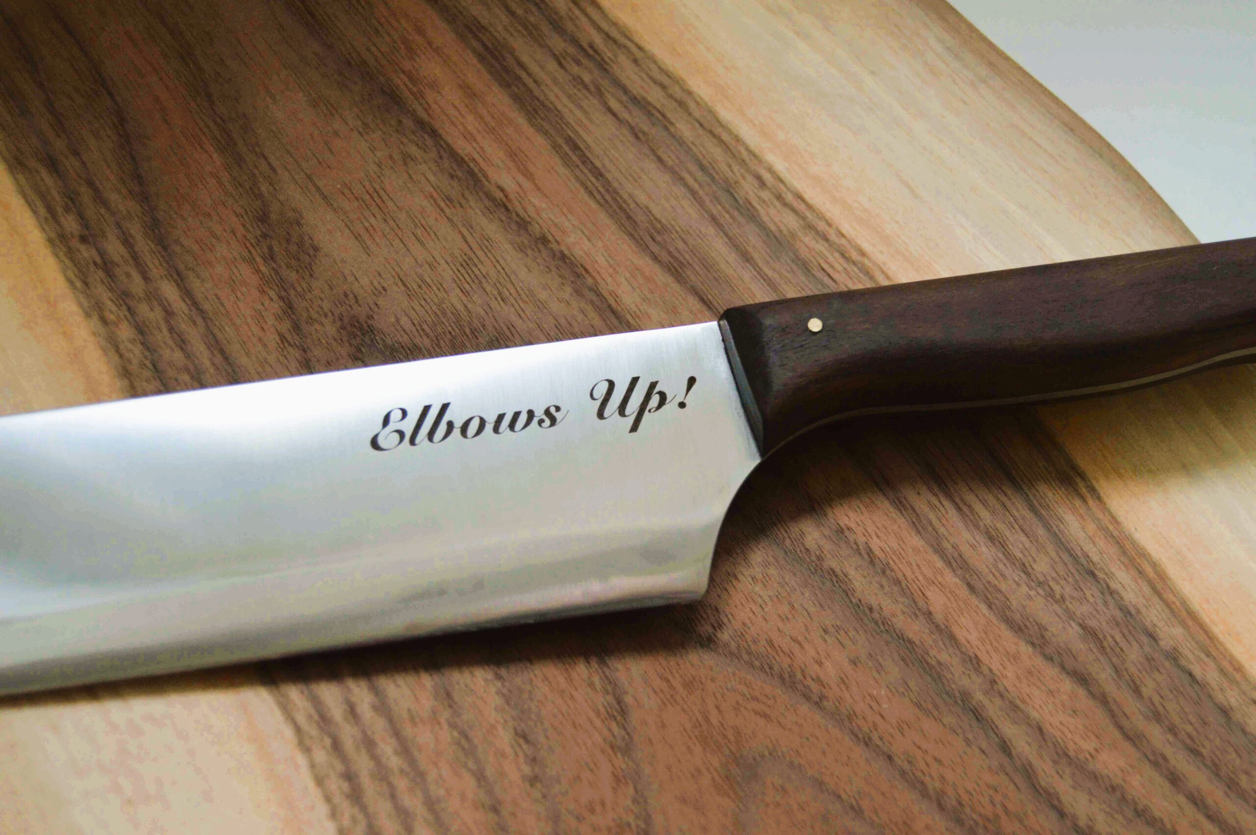 BBQ and kitchen chopper with walnut handle - Image 3